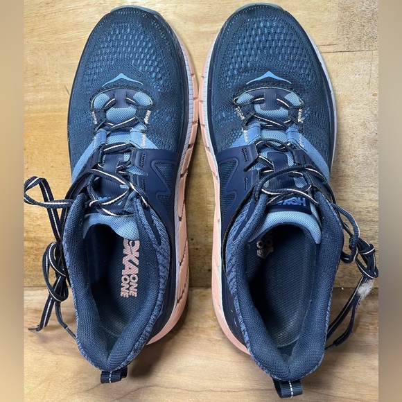 Hoka One One Gaviota 2 CUSHIONED Womens Size 9.5 Running Shoes Sneakers Blue - Picture 6 of 11